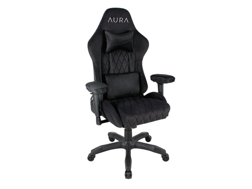 Black gaming chair by AURA Gamers